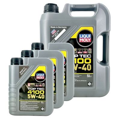 Liqui Moly Top Tec 4100 5W-40 5 + 3 Liter