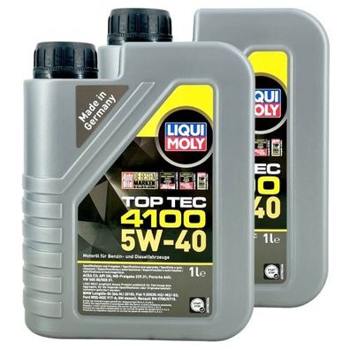 Liqui Moly Top Tec 4100 5W-40 2x1 Liter