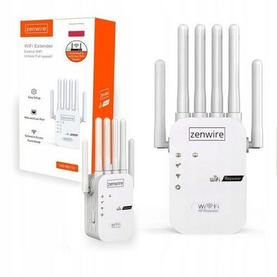 Leistungsstarker Wifi 5G Repeater Outdoor Extender Zenwire WD-R611U 300 Mbps