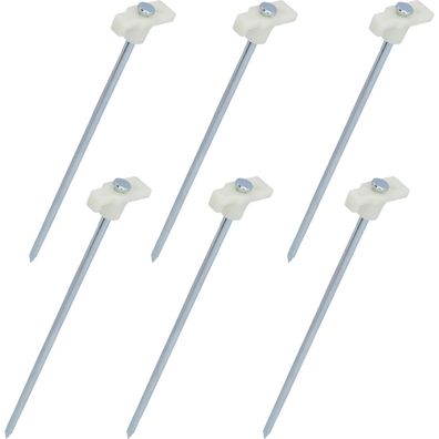 Zeltheringe 24cm 6 Stück fluoreszierend