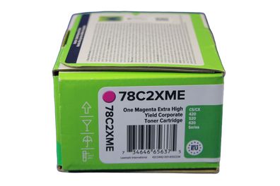 Lexmark 78C2XME Toner Magenta -A