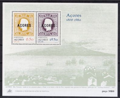 Portugal-Azoren 1980 postfrisch MiNr. Block 1