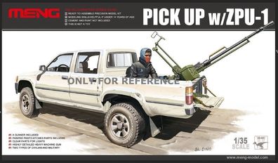 MENG-Model 1:35 VS-001 Pick UP w/ZPU-1