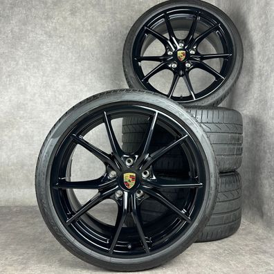 Sommerräder Porsche 911 991.2 20" C4 4S GTS Original Carrera SIV Felgen Black