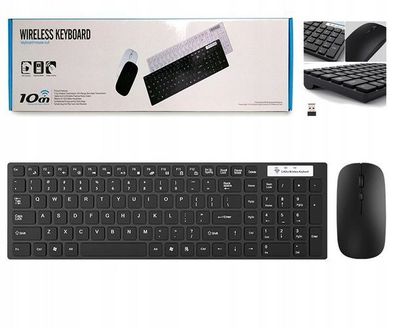 Kabelloses Tastatur- Und Mausset Usb Tastatur/Maus Set SilentTouch, wireless