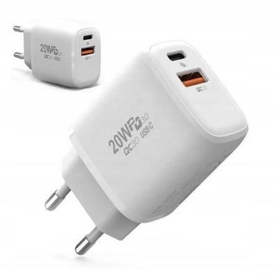 Ladegerät USB TYP C CUBE Schnellladung 20W