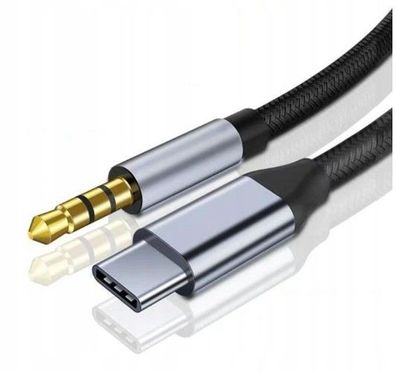 KABEL Adapter USB-C mini Jack 3.5mm AUX DAC 1.5m Zenwire ZC-19