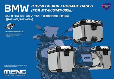MENG-Model 1:9 SPS-091s BMW R 1250 GS ADV Luggage Cases (FOR MT-005/MT-005s) (Pre-col