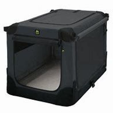 Maelson Soft Kennel Aktion L92 anthrazit faltbare Hundebox