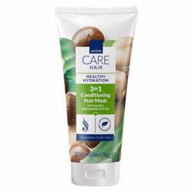 AVON care Hair 3-in-1 Haarmaske mit Aloe & Macadamia-Öl
