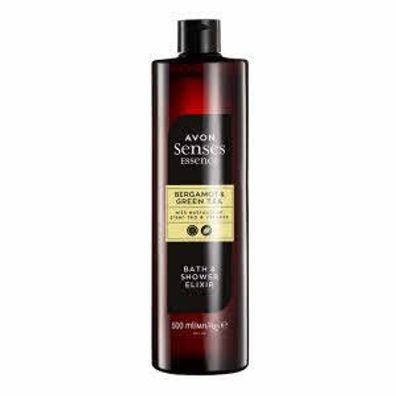 AVON senses Essence Bade- und Duschelixir mit Bergamotte & grünem Tee