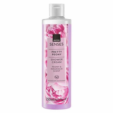 AVON senses Pretty Peony Duschcreme 250 ml