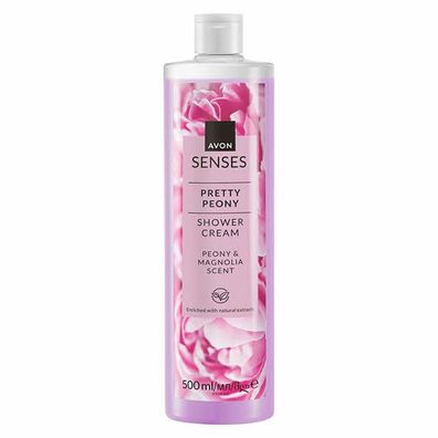 AVON senses Pretty Peony Duschcreme 500 ml
