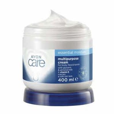 AVON care essential moisture Creme für Gesicht, Hände & Körper 400 ml