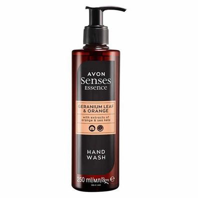AVON senses Essence Geranienblatt & Orange Handseife