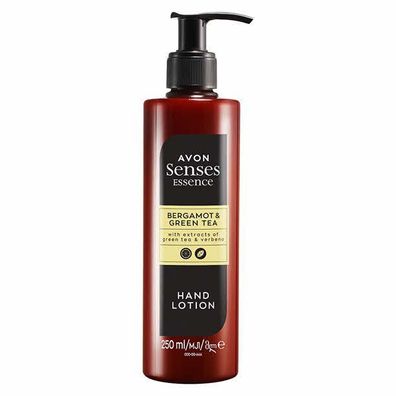 AVON senses Essence Handlotion mit Bergamotte & grünem Tee