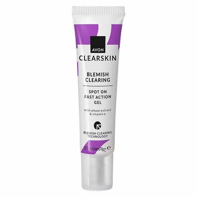 AVON clearskin blemish clearing Antipickelgel mit Sofortwirkung