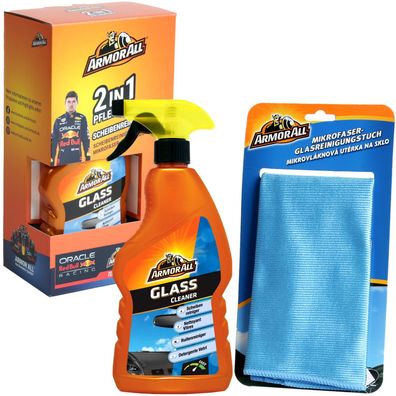 2in1 Scheiben-Reiniger 500ml + Mikrofasertuch