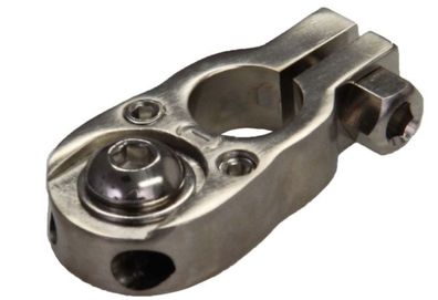 Batterie Pol-Klemme 2x10 + M8 Schraube(-)