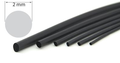 RS2 - Rundschnur 2 mm Rundschnüre EPDM Gummi Moosgummi