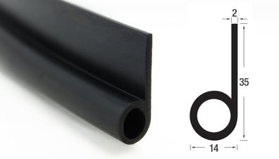 NP4 Notenprofil EPDM Kederprofil Gummi Profil Keder Dichtprofil Dichtungsprofil Gummi