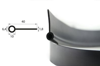 NP9 Notenprofil EPDM Kederprofil Gummi Profil Keder Dichtprofil Dichtungsprofil Gummi