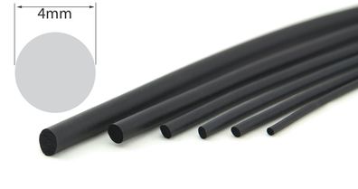 RS4 - Rundschnur 4 mm Rundschnüre EPDM Gummi Moosgummi