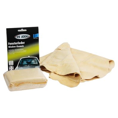 Fensterleder + Schwamm Kombipack
