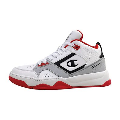 Champion Overtime Mid S22274 Weiß white/red/black
