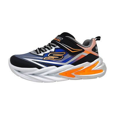 Skechers S Lights Flex-Glow Ultra 400139L BKSL Grün black/blue/orange BKSL