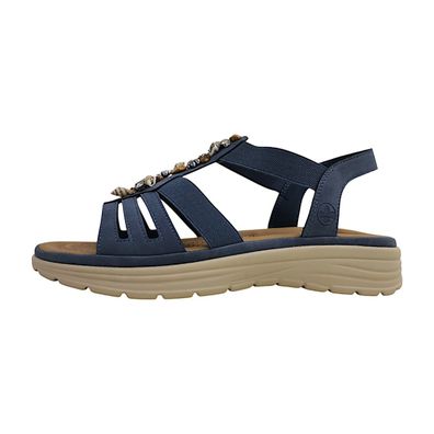Rieker V8549-10 Blau lightblue 10