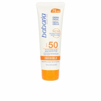 Babaria Facial Cream Invisible Spf50 75ml