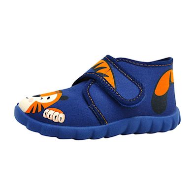 Fischer Markenschuhe Flexi 651545 Blau blau/orange 516