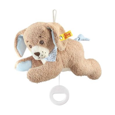 Steiff Gute Nacht Hund Spieluhr 22cm 239700 blau Baby