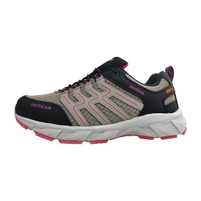 Skogan Sko-Runner 5013-105 Grau mud/dk. pink