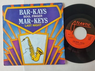 Bar-Kays/ Mar-Keys - Soul Finger / Last Night 7'' Vinyl Belgium