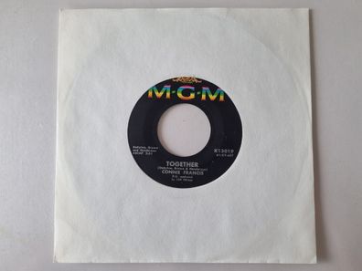 Connie Francis - Together / Too Many Rules 7'' Vinyl US
