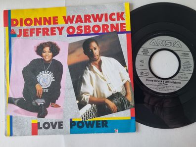 Dionne Warwick & Jeffrey Osborne - Love Power 7'' Vinyl Germany