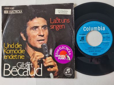 Gilbert Bécaud - Lasst uns singen 7'' Vinyl Germany