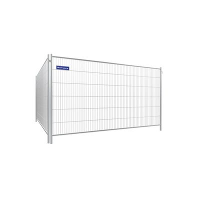 Schake Mobilzaun Profi Resistant Element mit engen Maschen, mit Haken und Ösen 3,5x