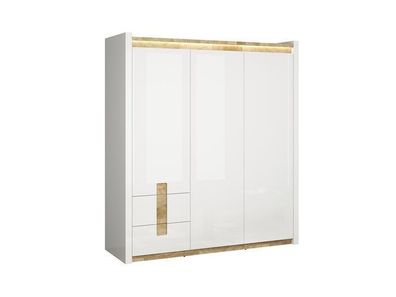 SchiebetürenschrankAlameda - Kleiderschrank - Schrank - Weiß