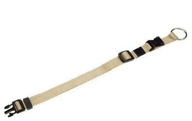 Karlie ASP Halsband verstellbar - beige 10 mm, 20-35 cm