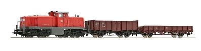 Roco 51154.1 Diesellok BR 290 DB + Güterzug Spur H0