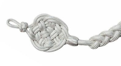 SILBER Schießschnur / Schützenschnur