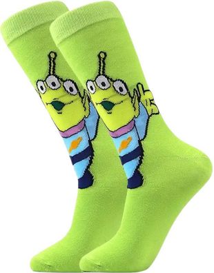 Toy Story Aliens Socken - 3/4 - 37-46 - Unisex