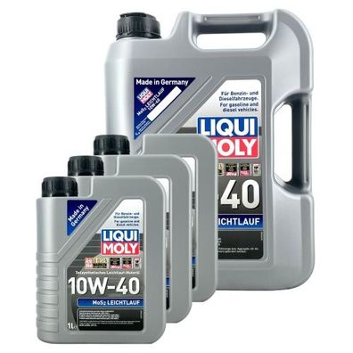 Liqui Moly MoS2 Leichtlauf 10W-40 5 + 3 Liter