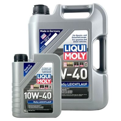 Liqui Moly MoS2 Leichtlauf 10W-40 5 + 1 Liter