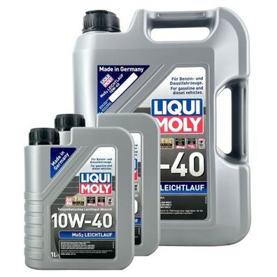 Liqui Moly MoS2 Leichtlauf 10W-40 5 + 2 Liter