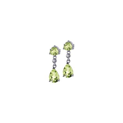 Jacques Lemans - Ohrstecker Sterlingsilber mit Peridot - SE-O108C