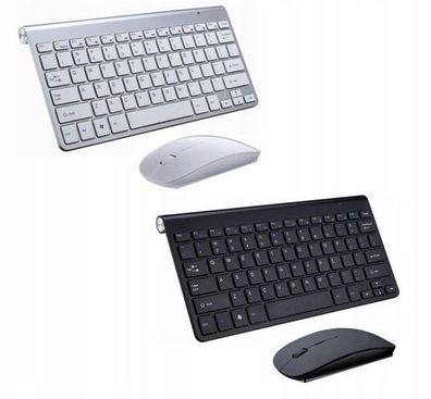 Tastatur UND MUSE Wireless USB MINI SLIM KIT für Laptop TV PC Zenwire WLK-621